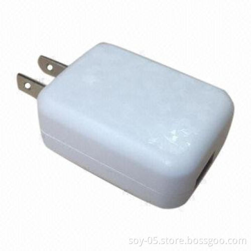 Universal USB Adapter with UL Plug, 100-240V AC, 0.45A Maximum, 50-60Hz I/P Condition